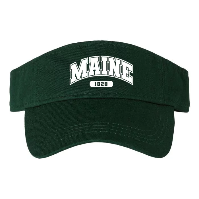 Maine Collegiate Style 1820 Valucap Bio-Washed Visor