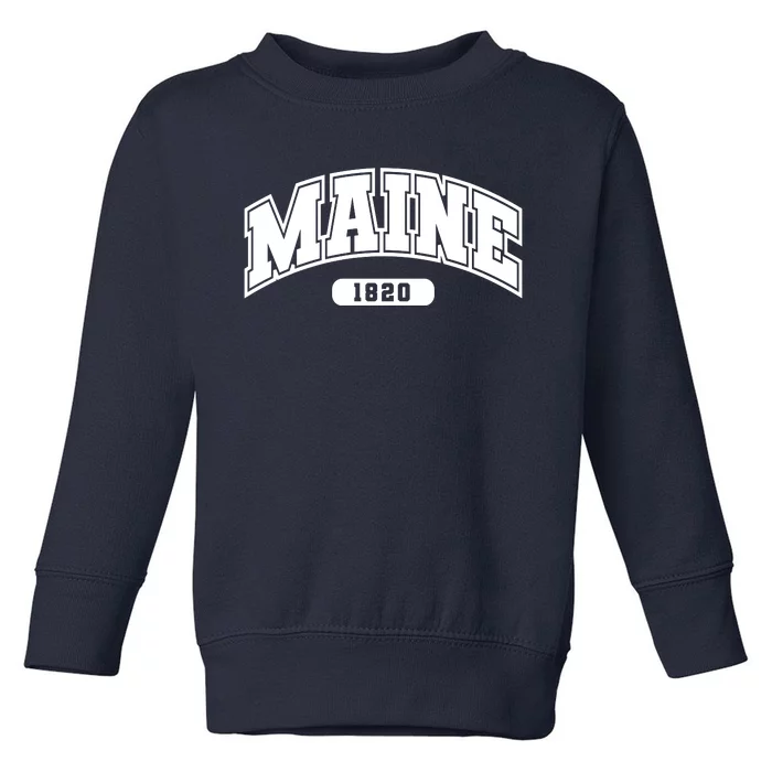 Maine Collegiate Style 1820 Toddler Sweatshirt