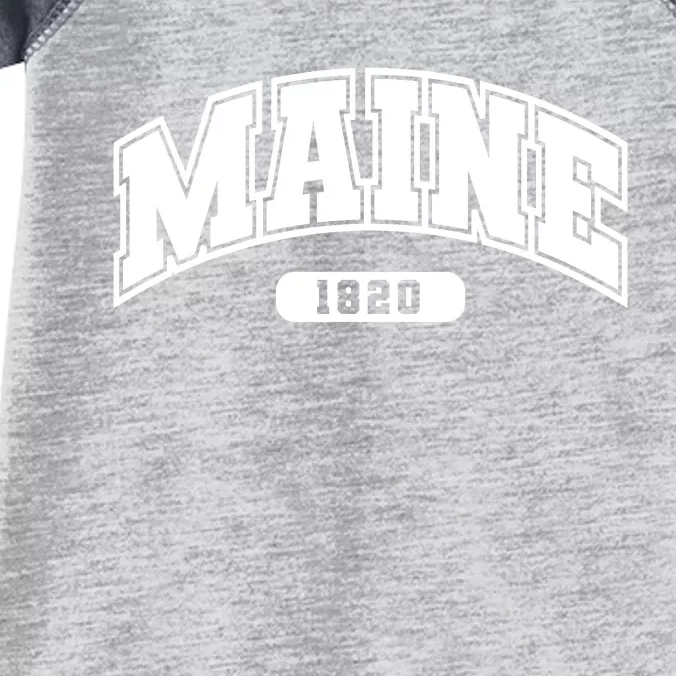 Maine Collegiate Style 1820 Infant Baby Jersey Bodysuit