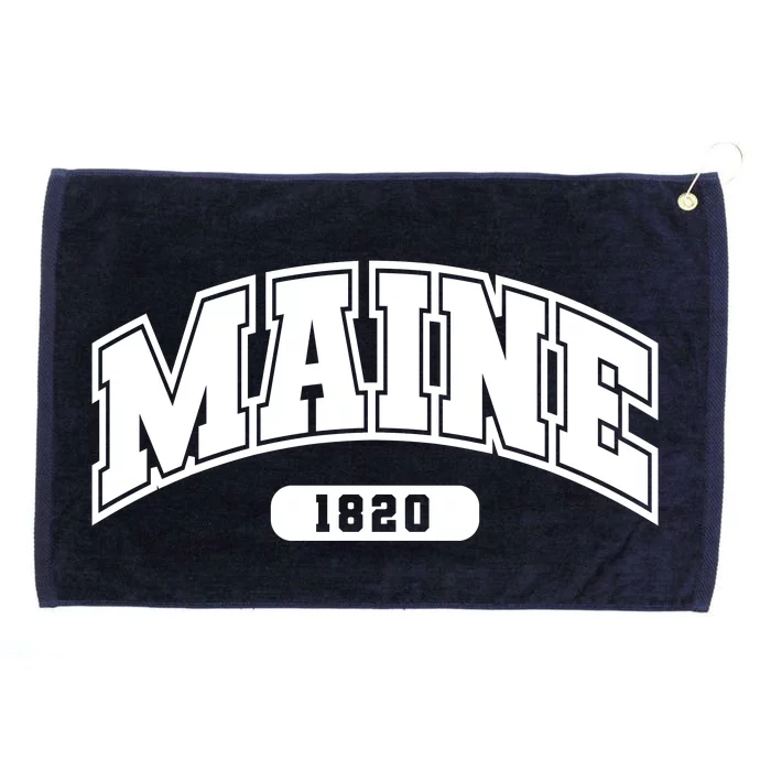 Maine Collegiate Style 1820 Grommeted Golf Towel