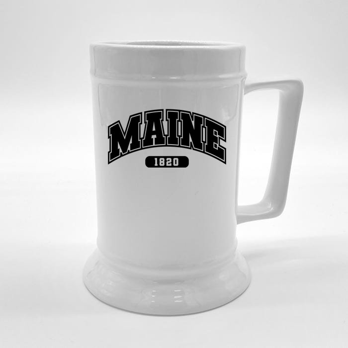 Maine Collegiate Style 1820 Front & Back Beer Stein