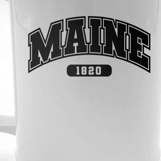 Maine Collegiate Style 1820 Front & Back Beer Stein