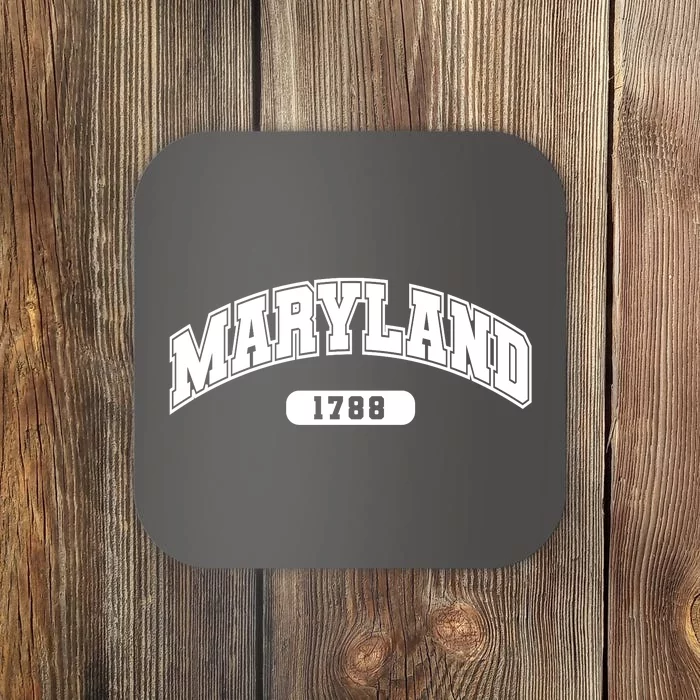 Maryland Collegiate Style 1788 Coaster