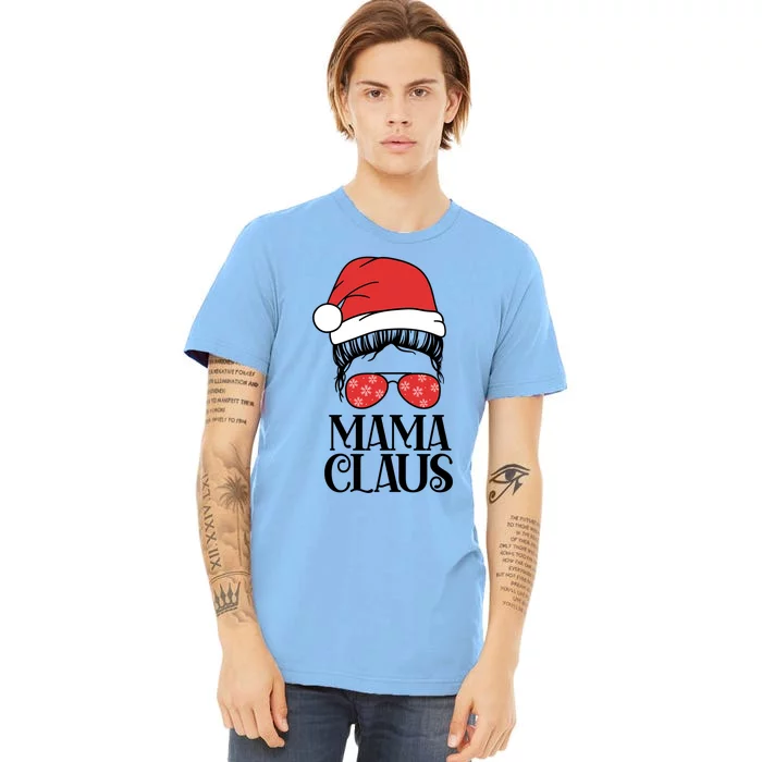 Mama Claus Santa Christmas Cool Gift Premium T-Shirt