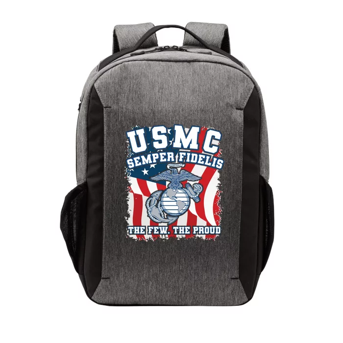 Marine Corps Semper Fidelis The Few The Proud Lucky Ride Vector Backpack