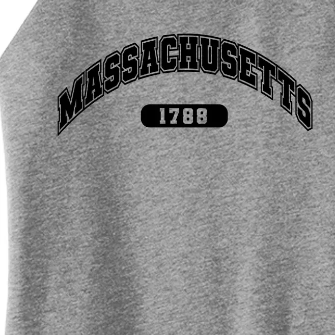 Massachusetts Collegiate Style 1788 Women’s Perfect Tri Rocker Tank