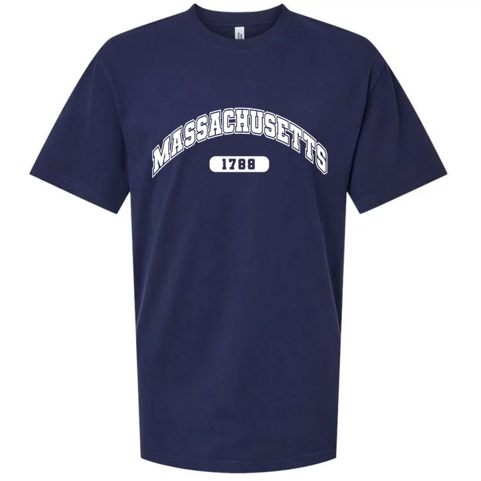 Massachusetts Collegiate Style 1788 Sueded Cloud Jersey T-Shirt