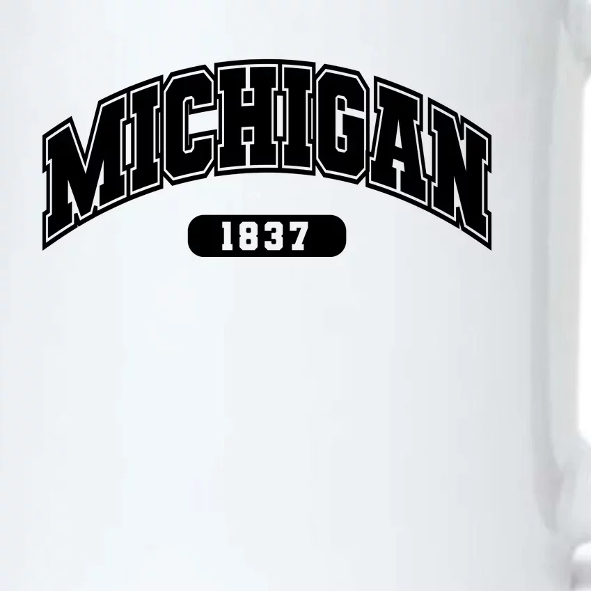 Michigan Collegiate Style 1837 Black Color Changing Mug