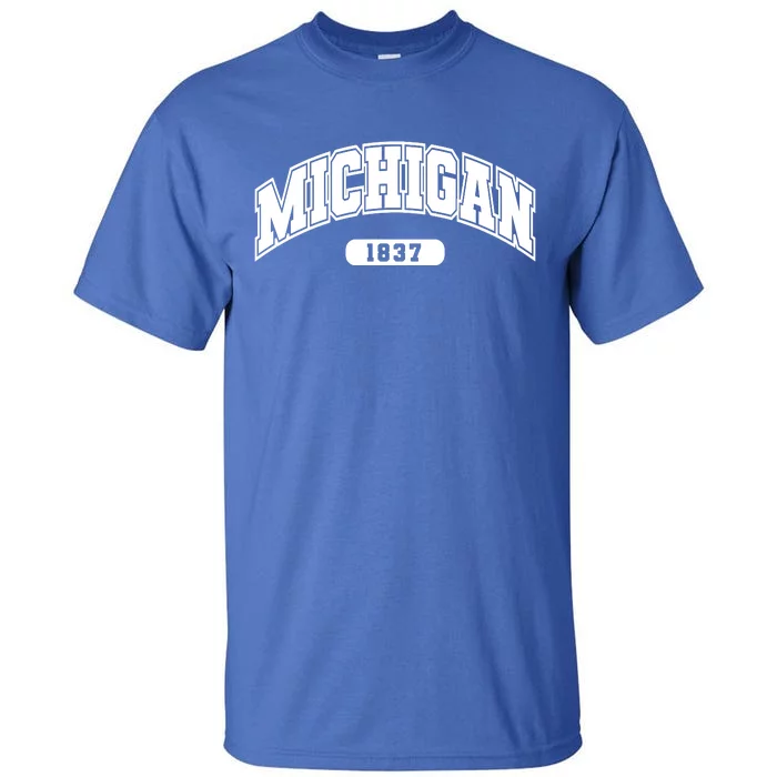 Michigan Collegiate Style 1837 Tall T-Shirt