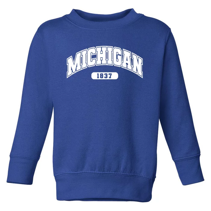 Michigan Collegiate Style 1837 Toddler Sweatshirt