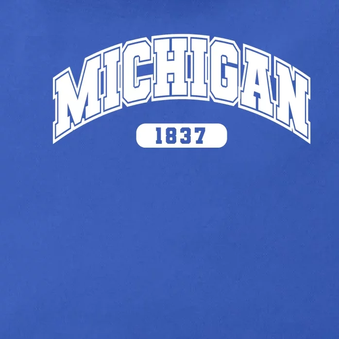 Michigan Collegiate Style 1837 Zip Tote Bag