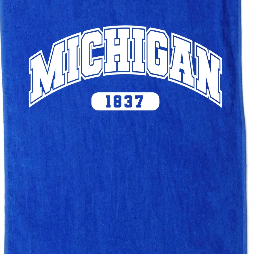 Michigan Collegiate Style 1837 Platinum Collection Golf Towel