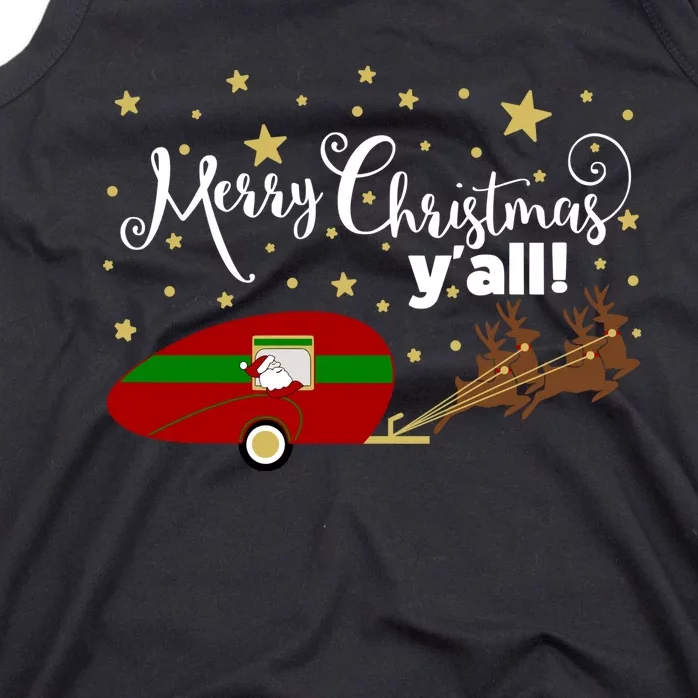 Merry Christmas Santa's Sleigh Tank Top