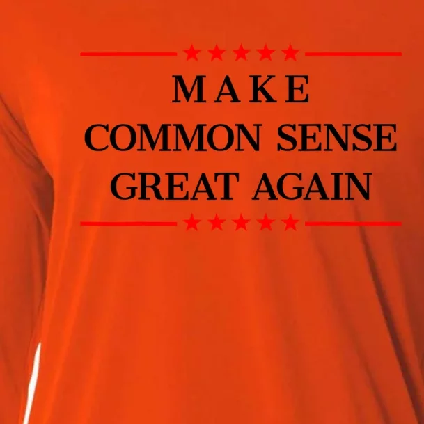 Make Common Sense Great Again Cooling Performance Long Sleeve Crew