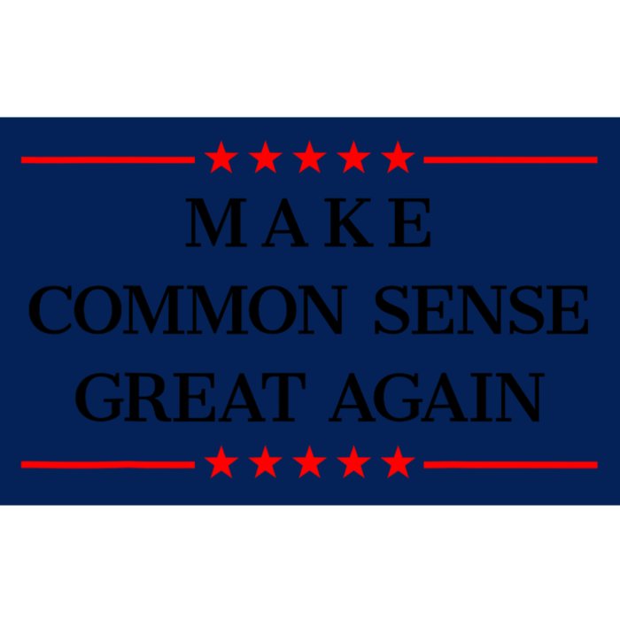 Make Common Sense Great Again Bumper Sticker