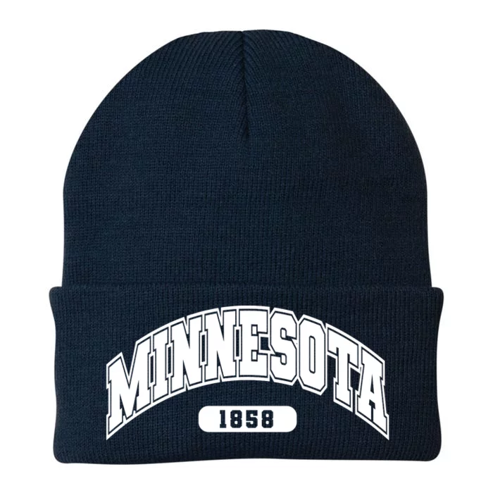 Minnesota Collegiate Style 1858 Knit Cap Winter Beanie