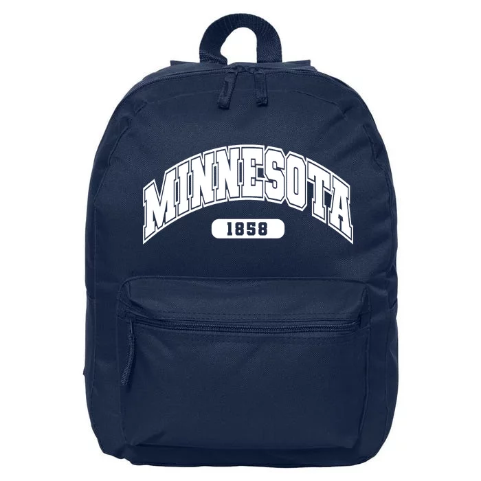 Minnesota Collegiate Style 1858 16 in Basic Backpack