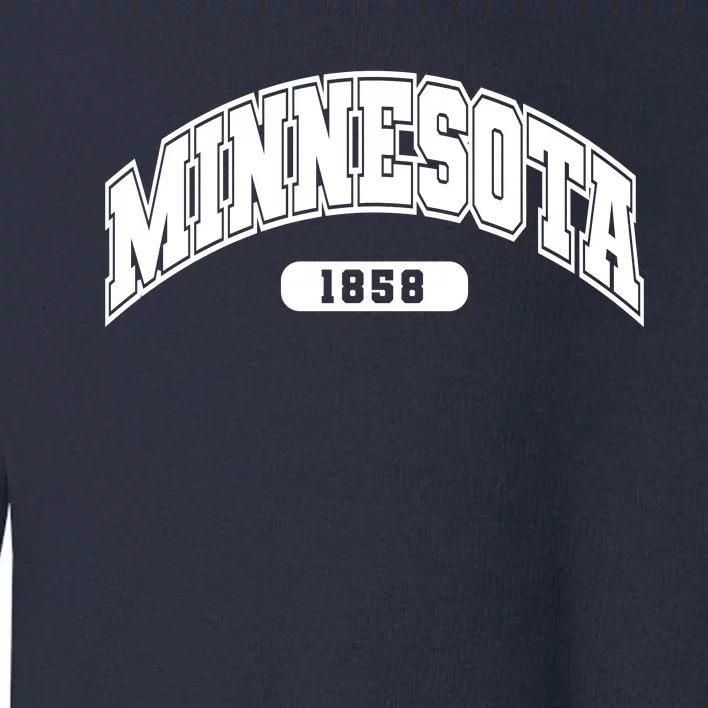 Minnesota Collegiate Style 1858 Toddler Sweatshirt