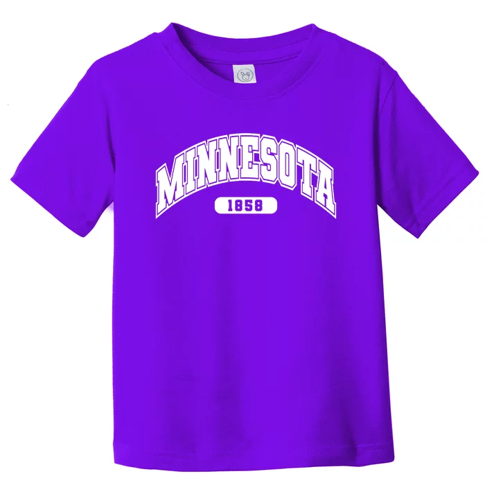 Minnesota Collegiate Style 1858 Toddler T-Shirt