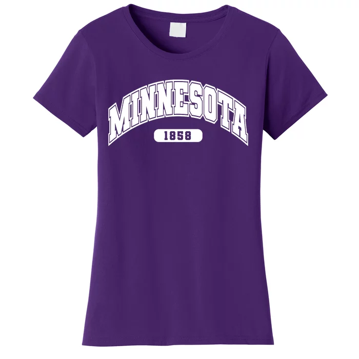 Minnesota Collegiate Style 1858 Women's T-Shirt