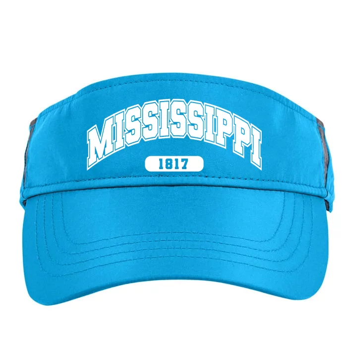 Mississippi Collegiate Style 1817 Adult Drive Performance Visor