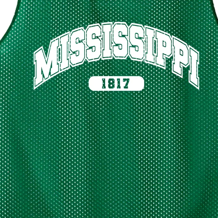 Mississippi Collegiate Style 1817 Mesh Reversible Basketball Jersey Tank