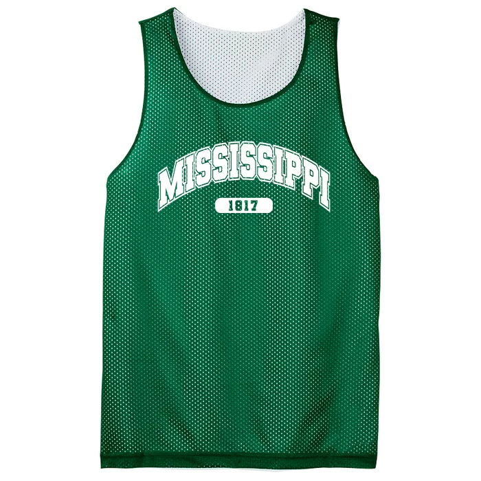 Mississippi Collegiate Style 1817 Mesh Reversible Basketball Jersey Tank