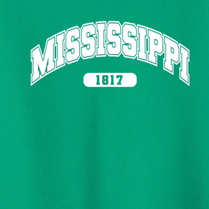 Mississippi Collegiate Style 1817 Toddler T-Shirt