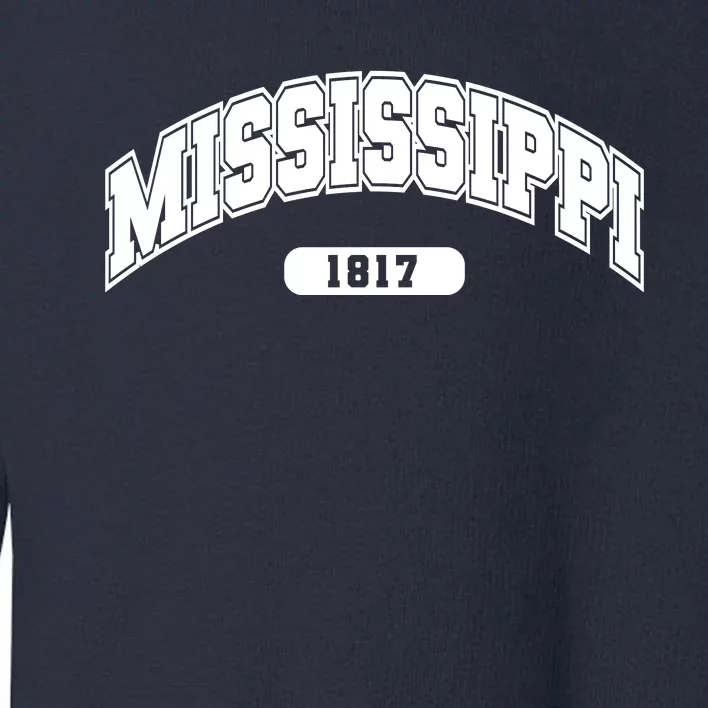 Mississippi Collegiate Style 1817 Toddler Sweatshirt