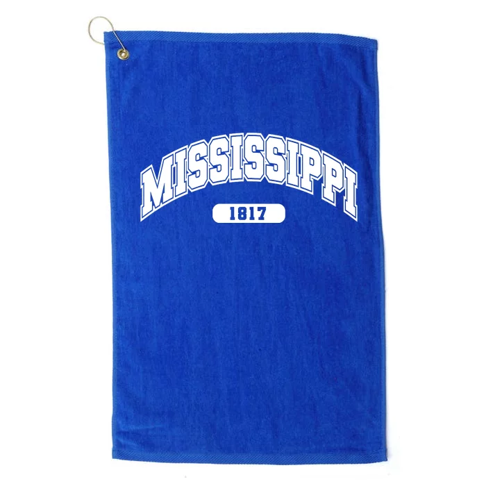 Mississippi Collegiate Style 1817 Platinum Collection Golf Towel