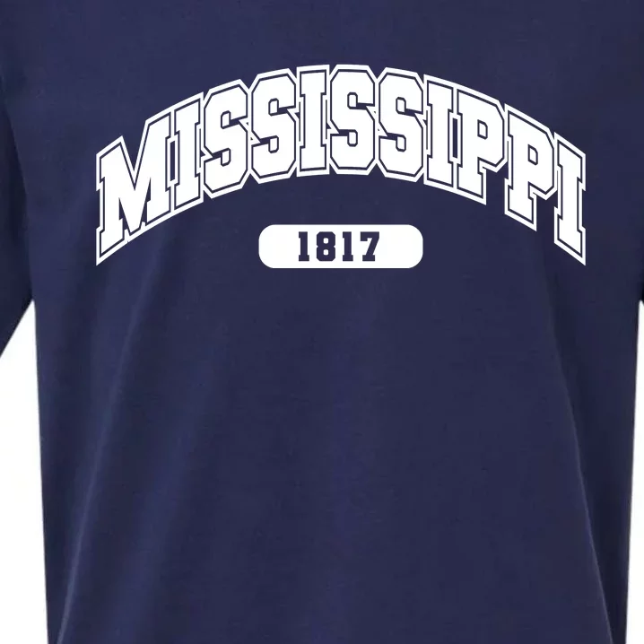 Mississippi Collegiate Style 1817 Sueded Cloud Jersey T-Shirt