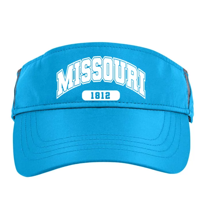 Missouri Collegiate Style 1812 Adult Drive Performance Visor