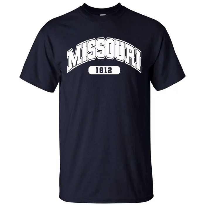 Missouri Collegiate Style 1812 Tall T-Shirt