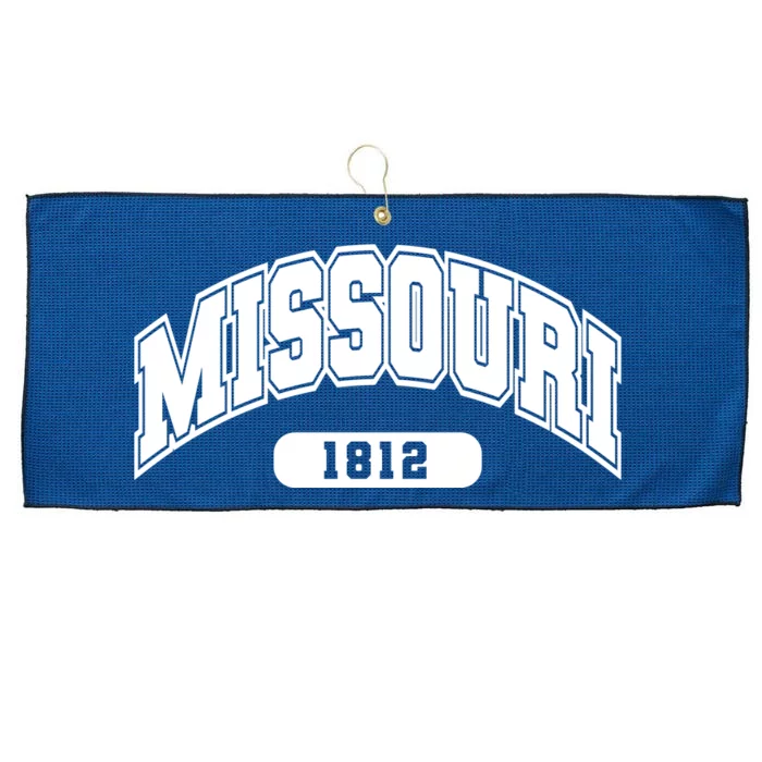 Missouri Collegiate Style 1812 Large Microfiber Waffle Golf Towel