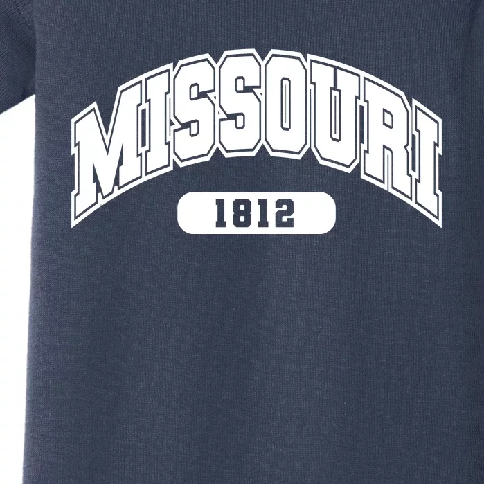 Missouri Collegiate Style 1812 Baby Bodysuit