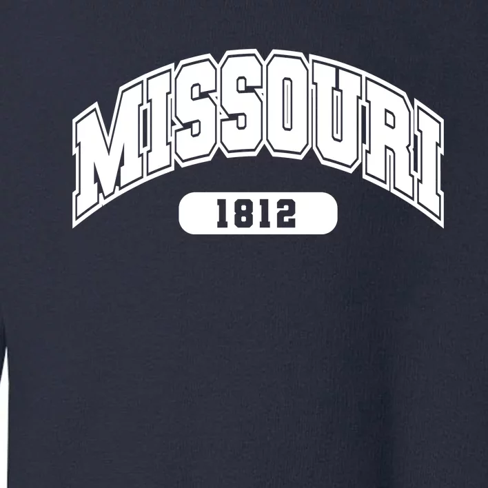 Missouri Collegiate Style 1812 Toddler Sweatshirt