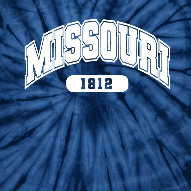 Missouri Collegiate Style 1812 Tie-Dye T-Shirt