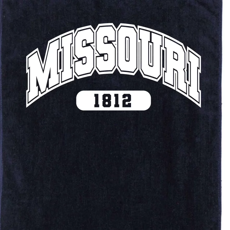 Missouri Collegiate Style 1812 Platinum Collection Golf Towel