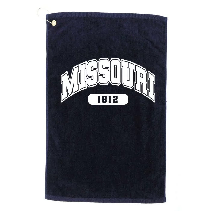 Missouri Collegiate Style 1812 Platinum Collection Golf Towel