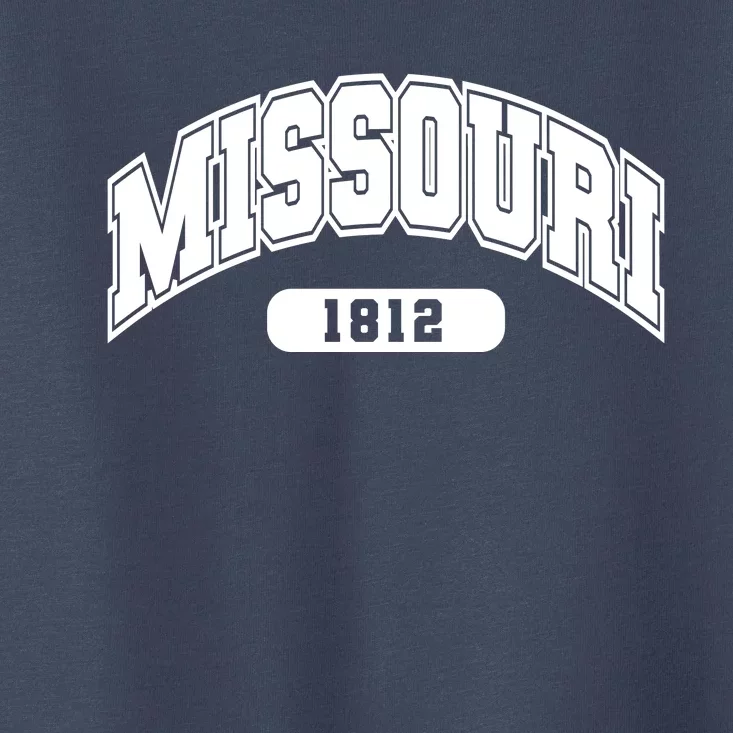 Missouri Collegiate Style 1812 Toddler T-Shirt