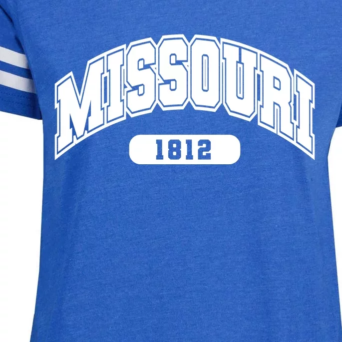 Missouri Collegiate Style 1812 Enza Ladies Jersey Football T-Shirt