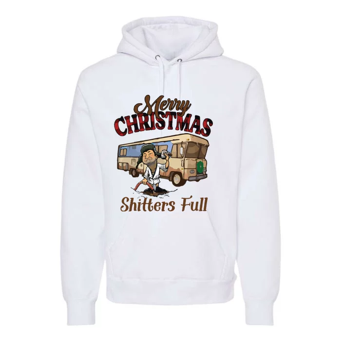 Merry Christmas Shitters Full National Lampoons Christmas Premium Hoodie