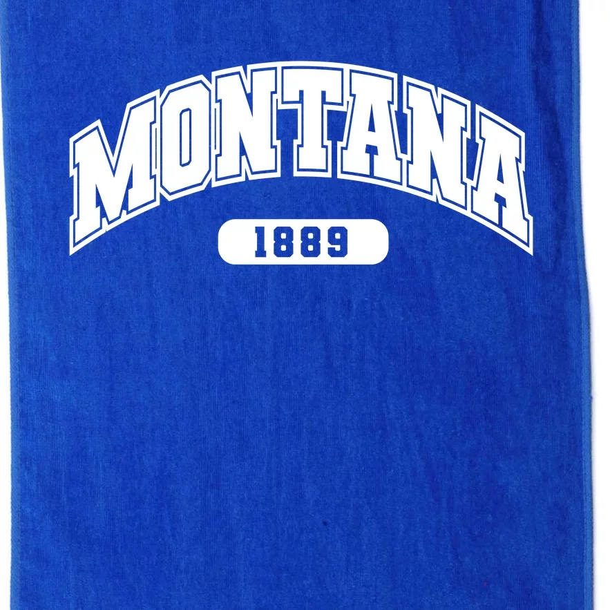 Montana Collegiate Style 1889 Platinum Collection Golf Towel