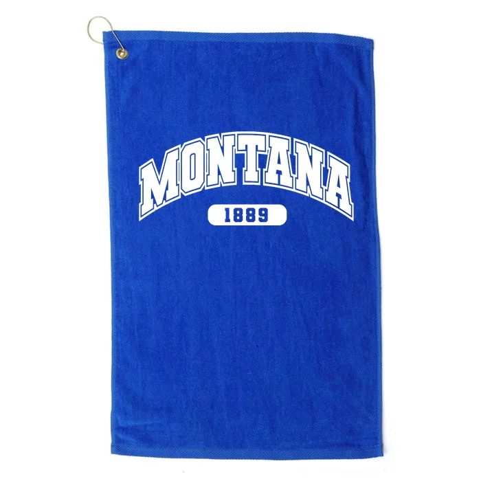 Montana Collegiate Style 1889 Platinum Collection Golf Towel