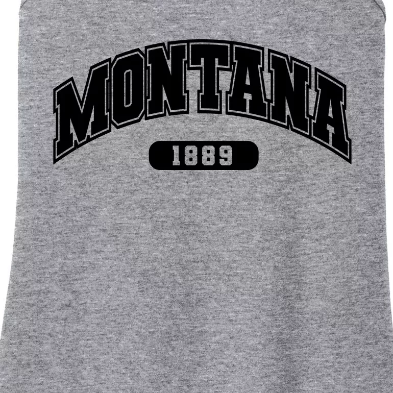 Montana Collegiate Style 1889 Ladies Essential Tank