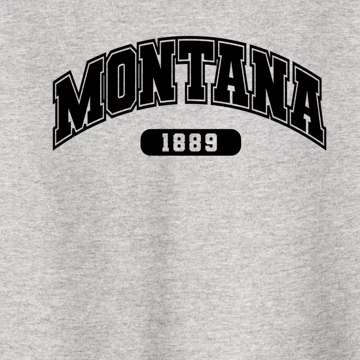 Montana Collegiate Style 1889 Toddler T-Shirt