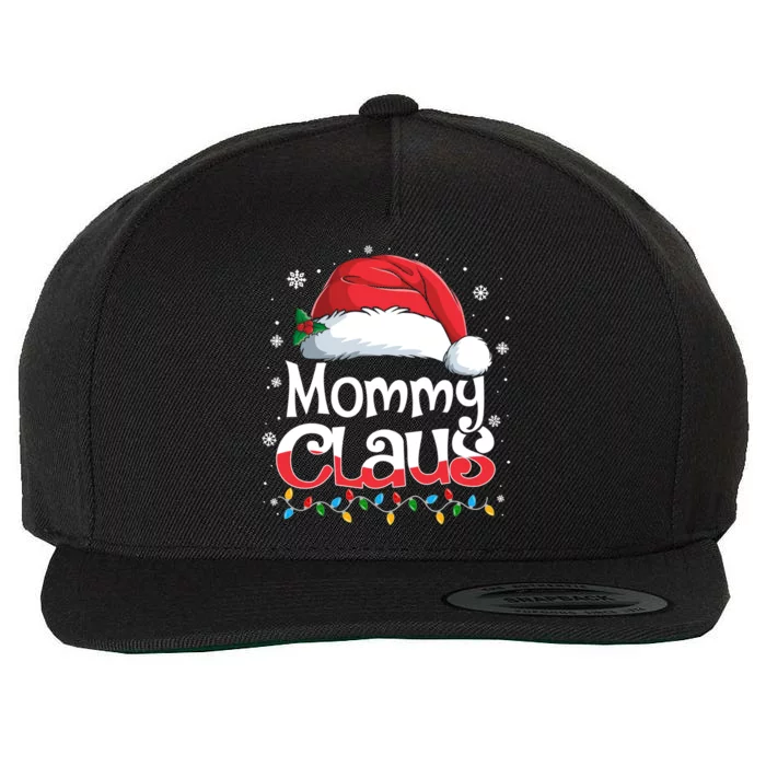 Mommy Claus Santa Hat Family Matching Christmas Pajama Xmas Gift Wool Snapback Cap