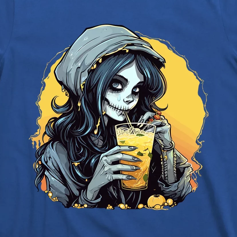 Momster Cute Skeleton Juice Funny Halloween Gift T-Shirt