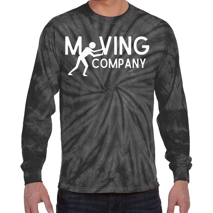 Moving Company Small Business Tie-Dye Long Sleeve Shirt