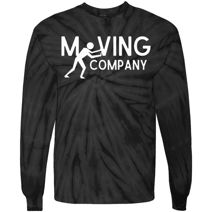 Moving Company Small Business Tie-Dye Long Sleeve Shirt